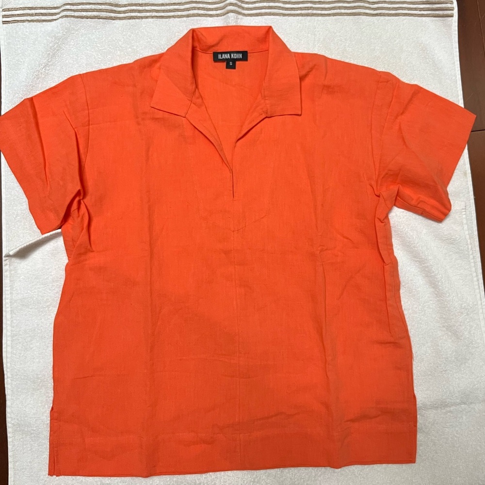 Ilana Kohn Kimbo Shirt, Sherbet, Small